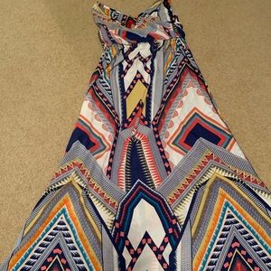 Patterned Maxi Dress